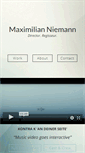 Mobile Screenshot of maximilianniemann.com